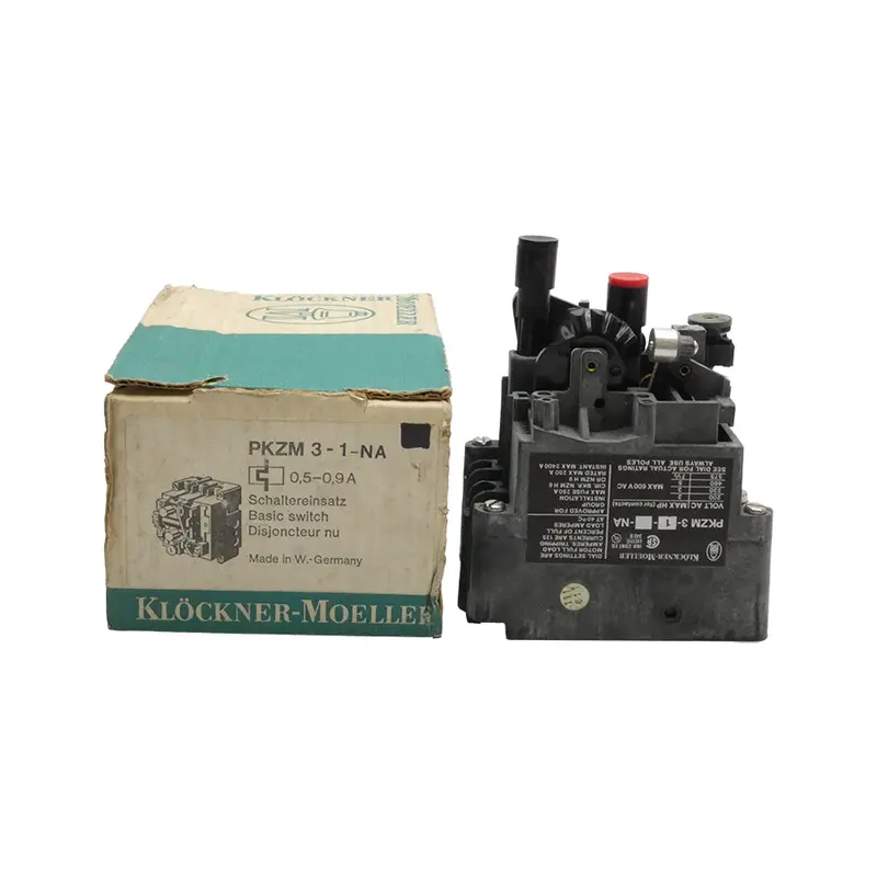 Klockner Moeller Pkzm3-1-Na 600Vac 0.5-0.9A (No Cover) Nsmp 1