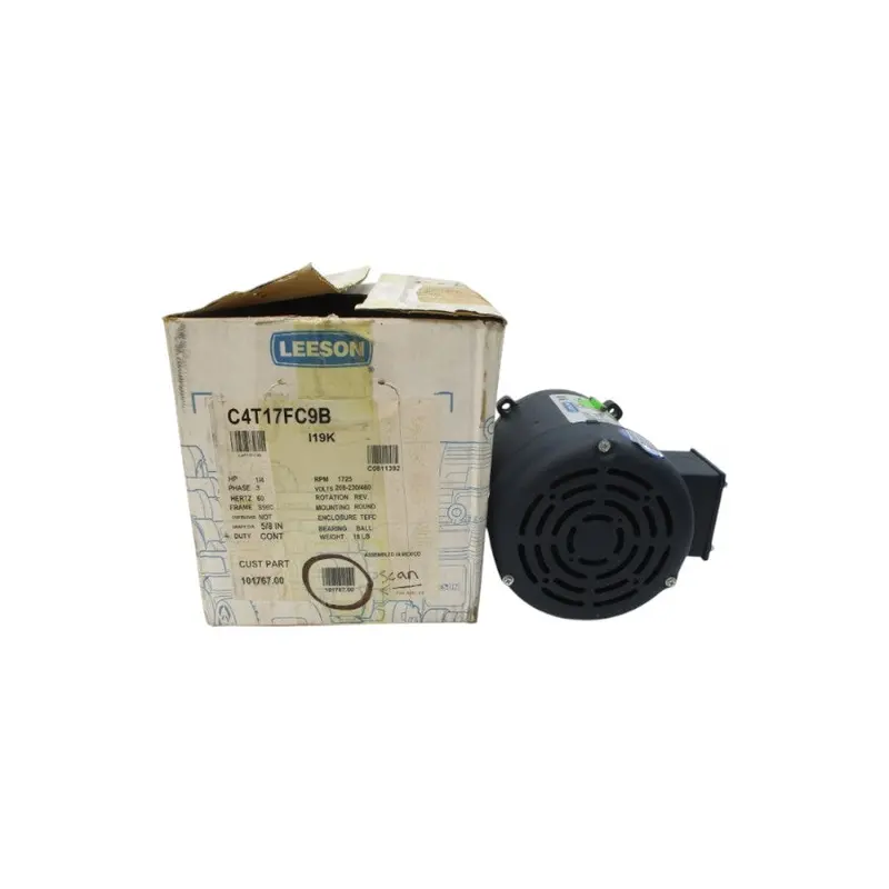 Leeson 101767.00 C4t17fc9b 208-230/460V 1.2-1.4/.7A Nsmp 1