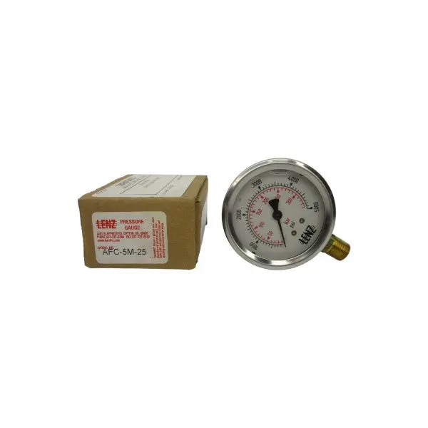 Lenz Afc-5M-25 0-5000Psi Nsmp 1