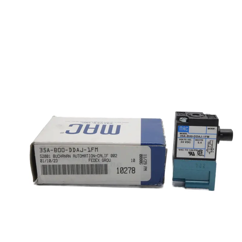 Mac 35A-B00-Ddaj-1Fm 24Vdc 120Psi Nsmp 1