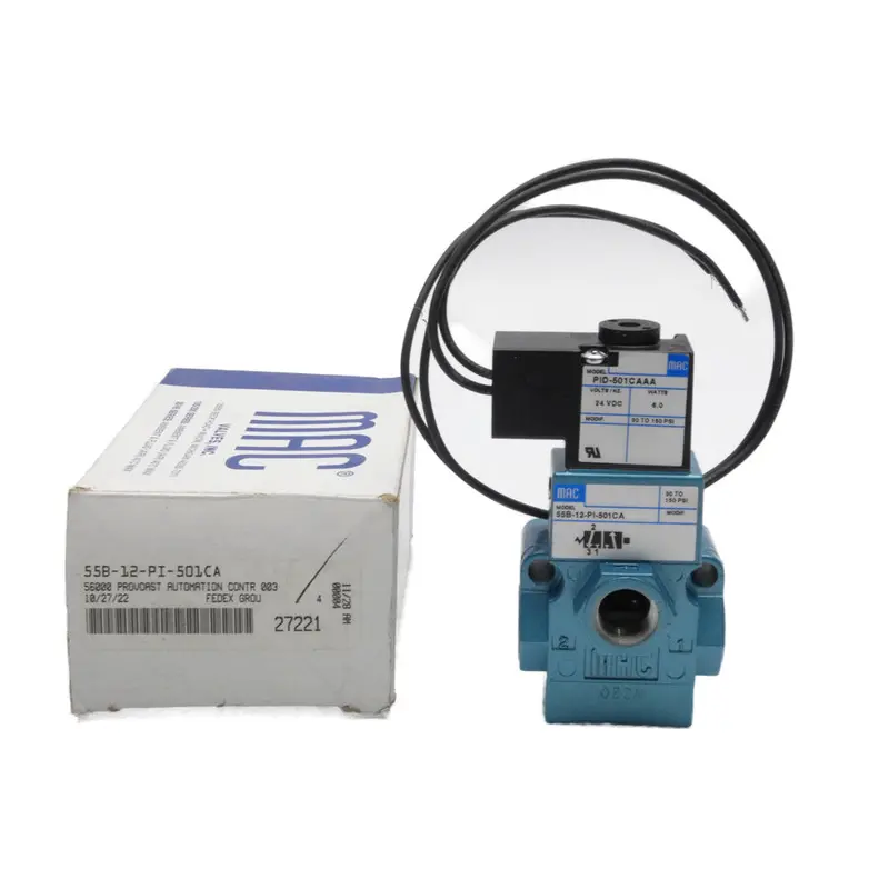 Mac 55B-12-Pi-501Ca 24Vdc 30-150Psi Nsmp 1