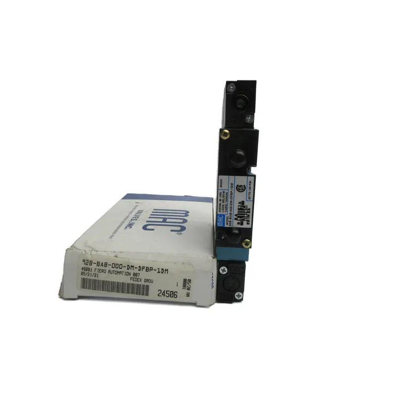 Mac 92B-Bab-000-Dm-Dfbp-1Dm 24Vdc 120Psi Nsmp 1
