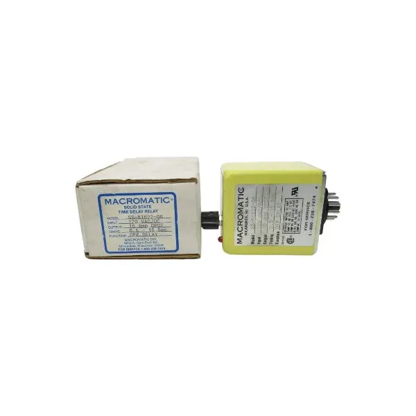 Macromatic Ss-81622-06 120Vac/Dc 10A 0.5-15S Nsmp 1