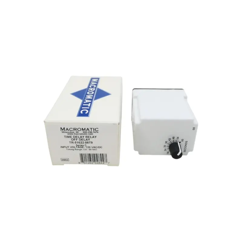 Macromatic Tr-51622-08T9 120Vac/Dc 0.6-60S Nsmp 1