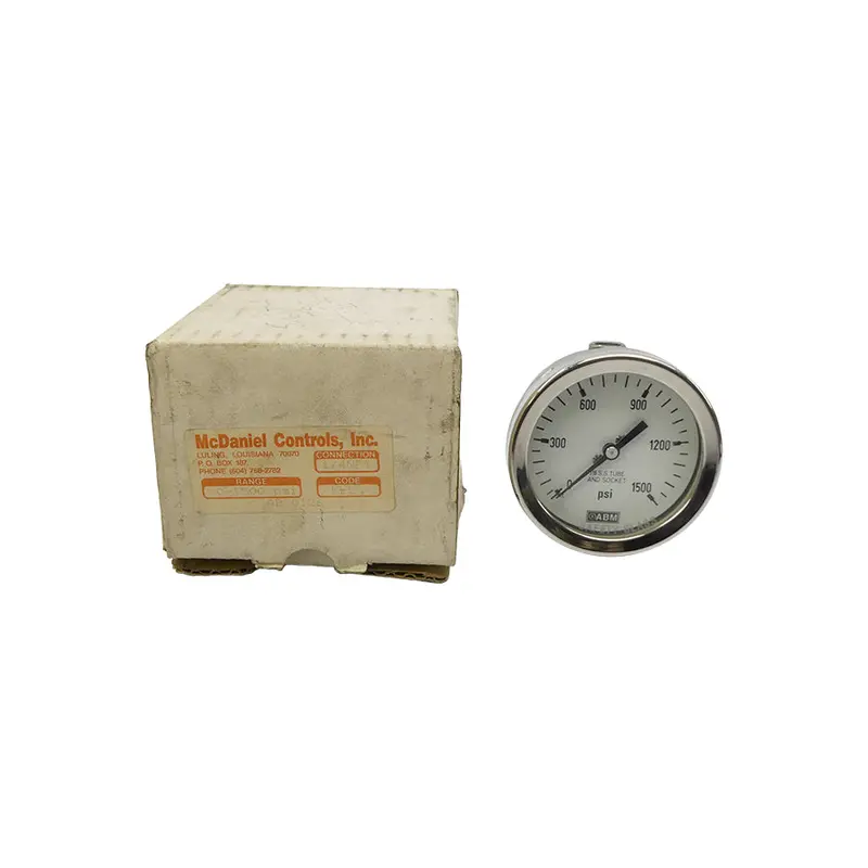 Mcdaniel Controls Ab0126 0-1500Psi Nsmp 1