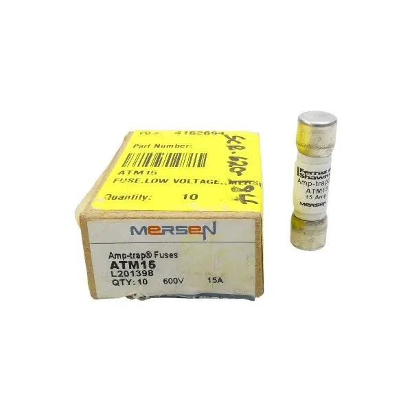 Mersen Atm15 600V 15A (Pkg Of 10) Nsmp 1