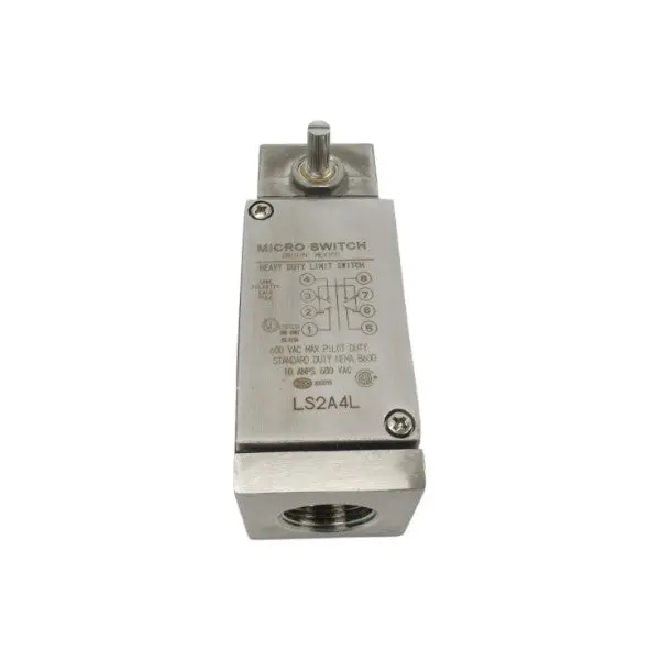 Micro Switch Ls2a4l 600Vac 10A Nsnp 1
