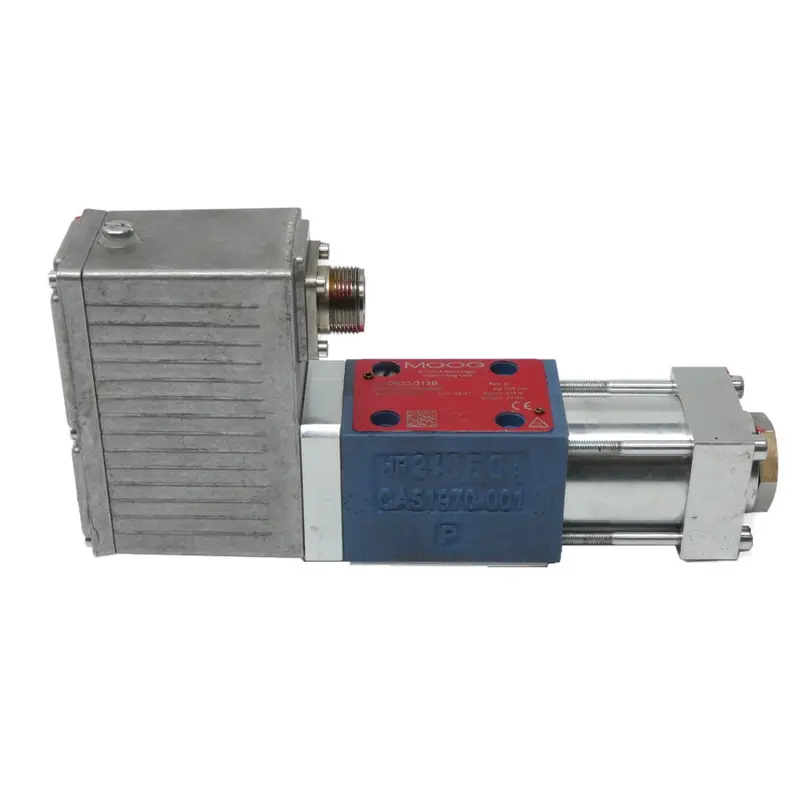 Moog D633-313B R16ko1m0nsm2 Rev. G 24Vdc Unmp 1