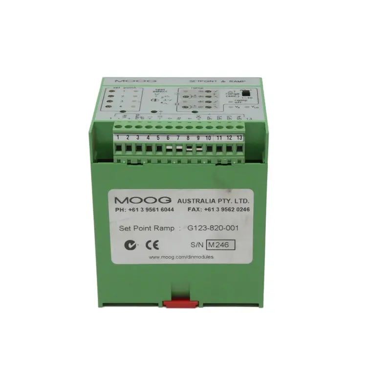Moog G123-820-001 Unmp 1