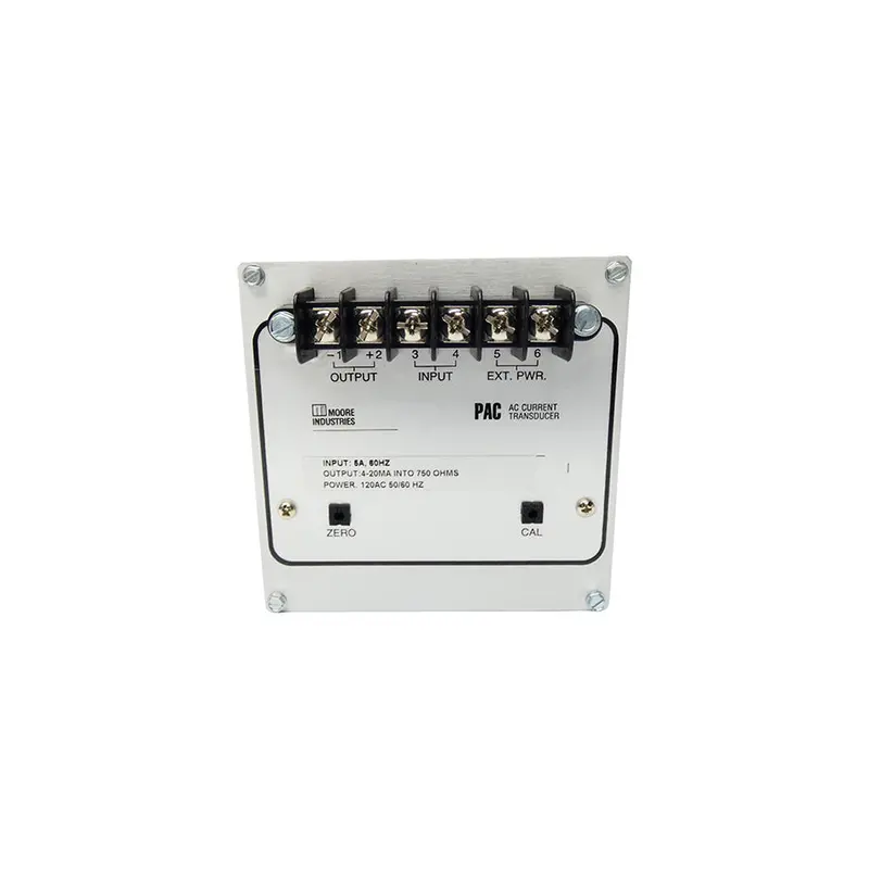 Moore Industries Pac/5A/4-20Ma/S-Cg-120Ac[Sm] 120Vac 5A Nsnp 1