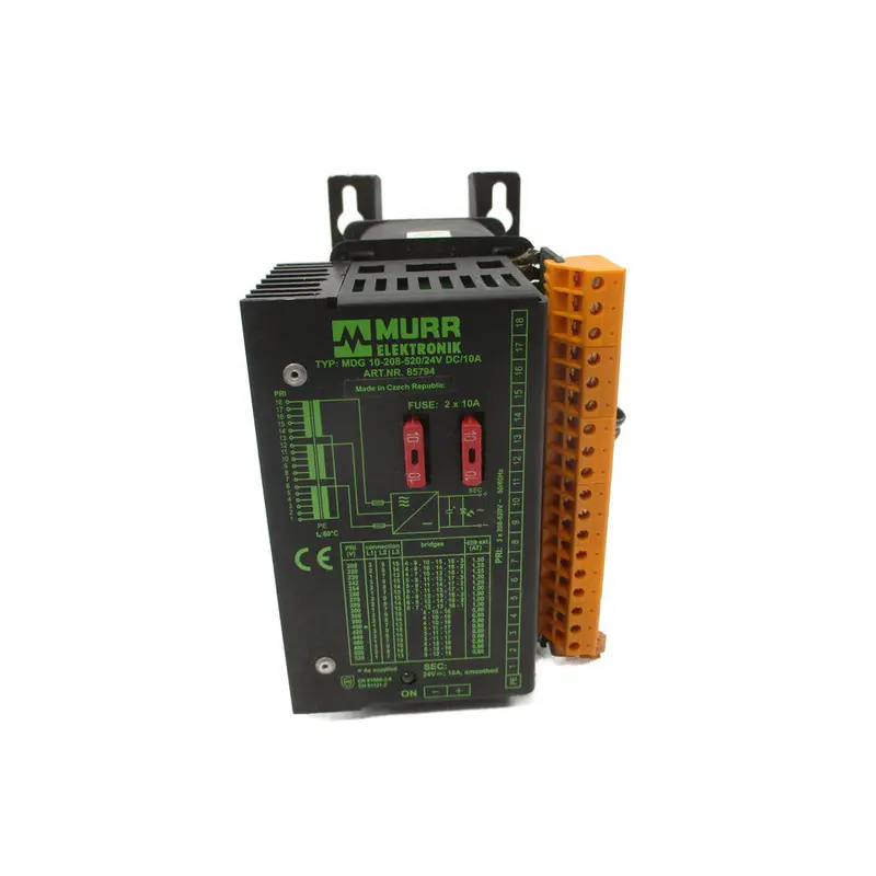 Murr Elektronik Mdg10-208-520/24Vdc/10A 85791 24Vdc 10A Nsnp 1
