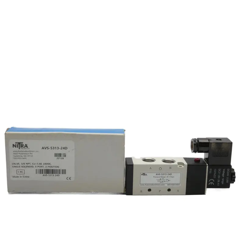 Nitra Avs-5313-24D 24Vdc 20-115Psi 3/8" Nsmp 1
