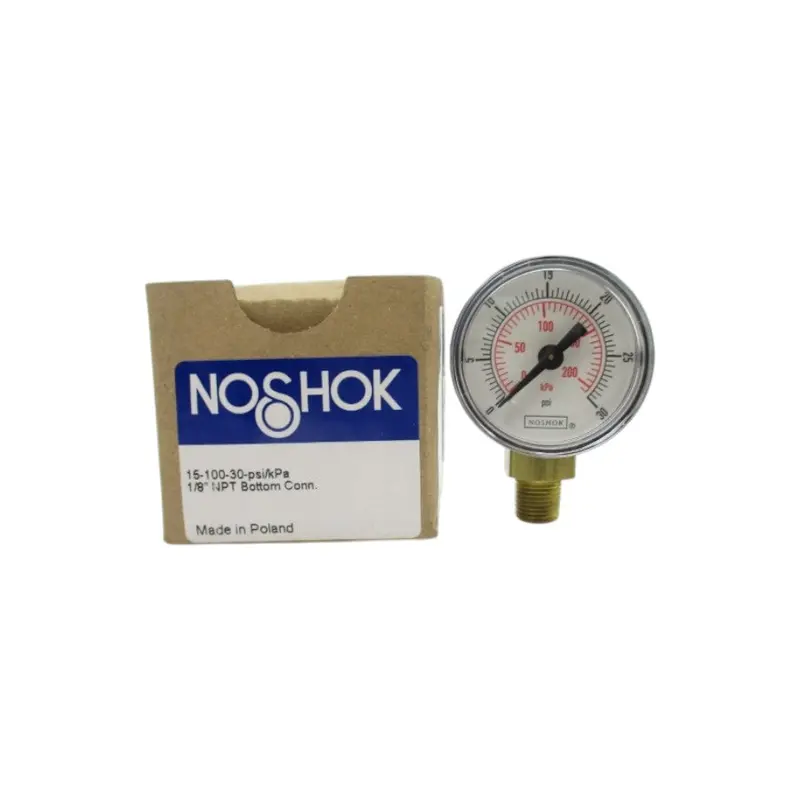 Noshok 15-100-30Psi/Kpa 0-30Psi 1/8" Nsmp 1