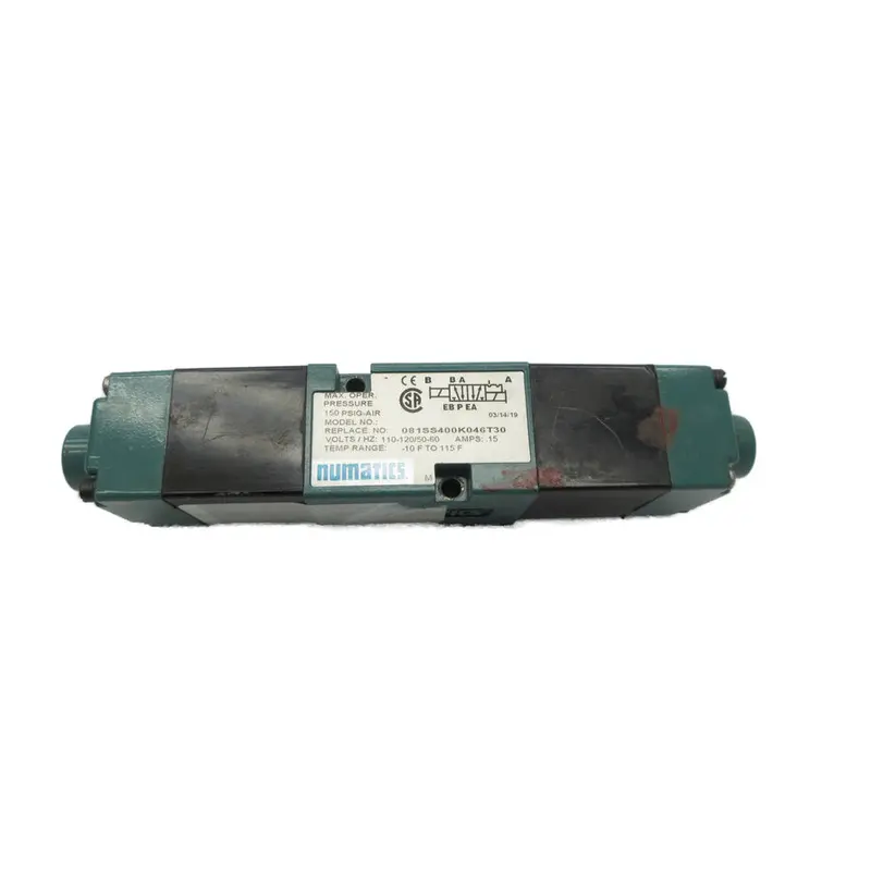 Numatics 081Ss400k046t30 110-120V .15A 150Psi Unmp 1