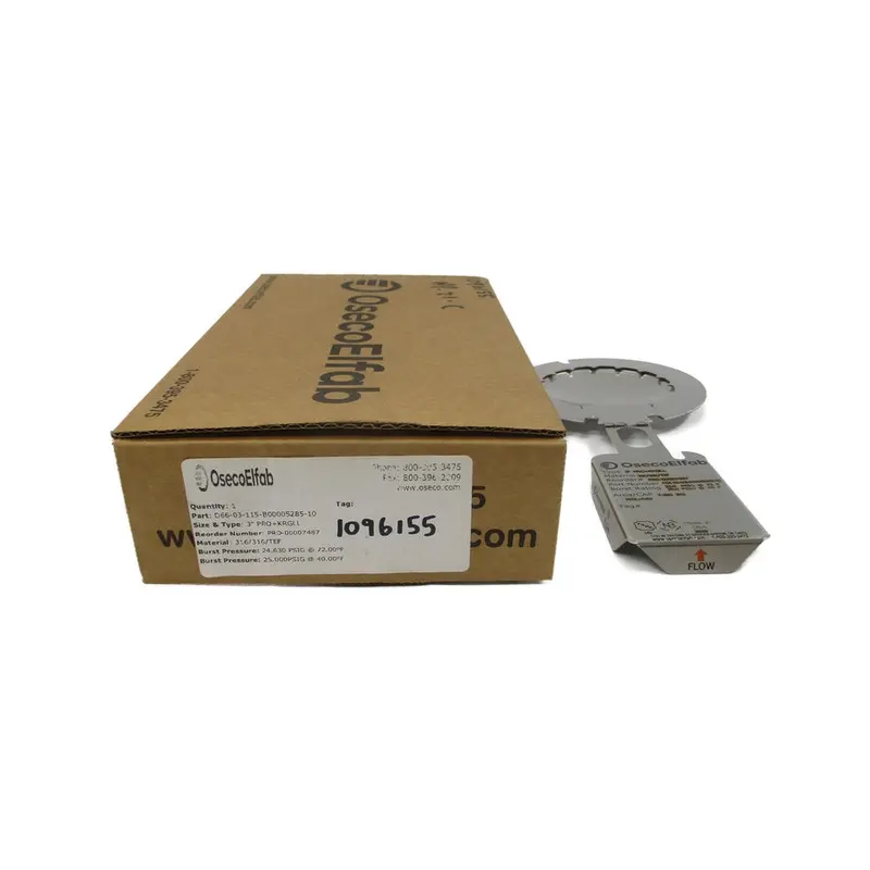 Osecoelfab D66-03-115-B00005285-10 24.630/25.000Psi 72.00/40.00'F 3" Nsmp 1