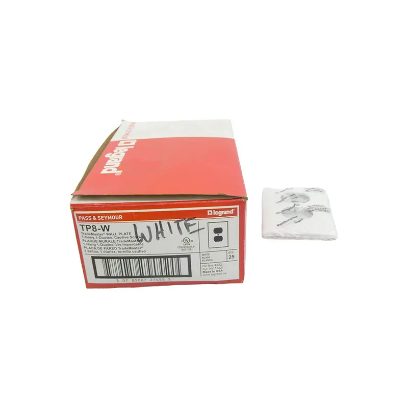 Pass & Seymour Tp8-W (Pkg Of 25) Nsmp 1