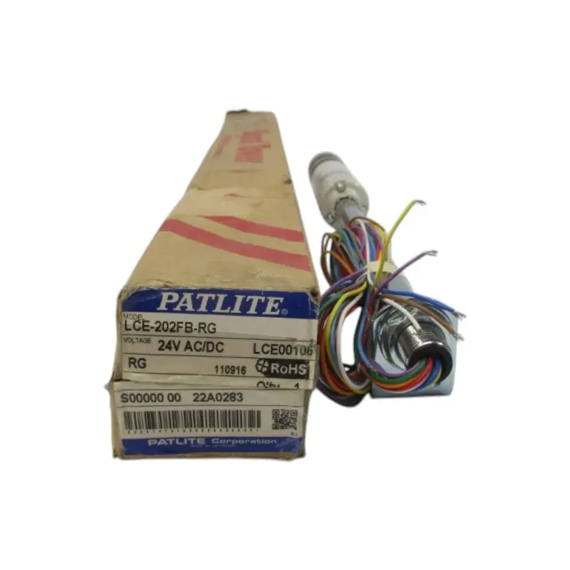 Patlite Lce-202Fb-Rg 24Vac/Dc 0.2A Nsmp 1