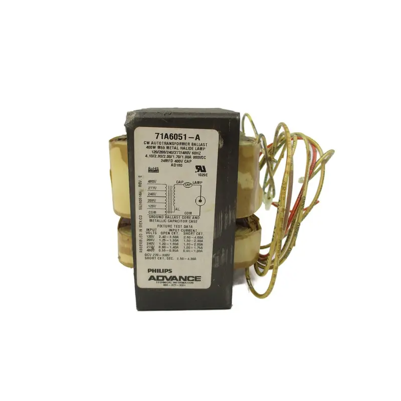 Philips Advance 71A6051-A 480V 4.10A Nsnp 1