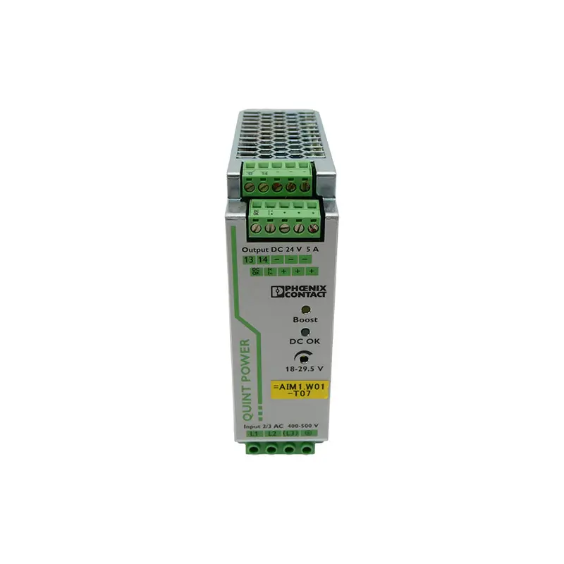 Phoenix Contact Quint-Ps/3Ac/24Dc/5 2866734 400-500V 0.8-07A Rev. 05 Nsnp 1