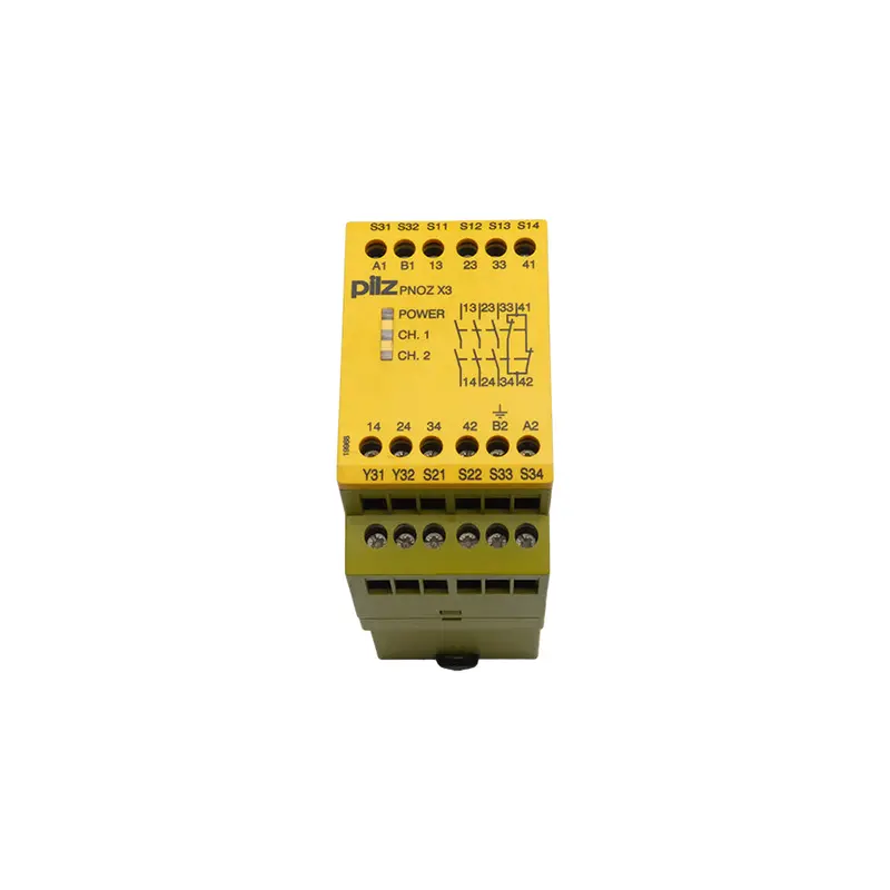 Pilz Pnoz-X3-115Vac/24Vacdc-3N/O-1N/C-1So 774315 115Vac 8A Nsnp 1