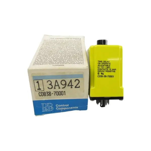 Potter & Brumfeild Cdb38-70001 240Vac 10A 0.1-1 S Nsmp 1