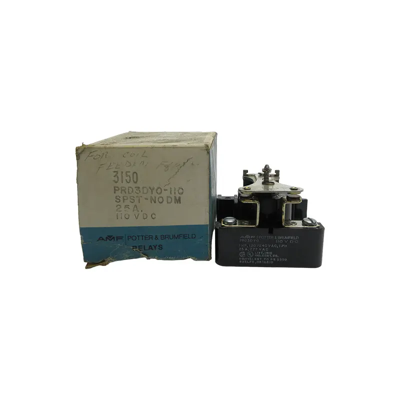 Potter & Brumfield Prd3dyo-110 110Vdc 25A Nsmp 1