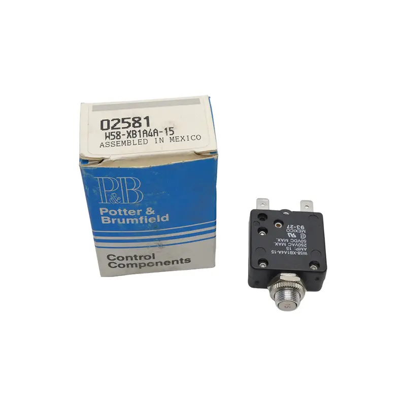 Potter&Brumfield W58-Xb1a4a-15 250Vac 15A Nsmp 1