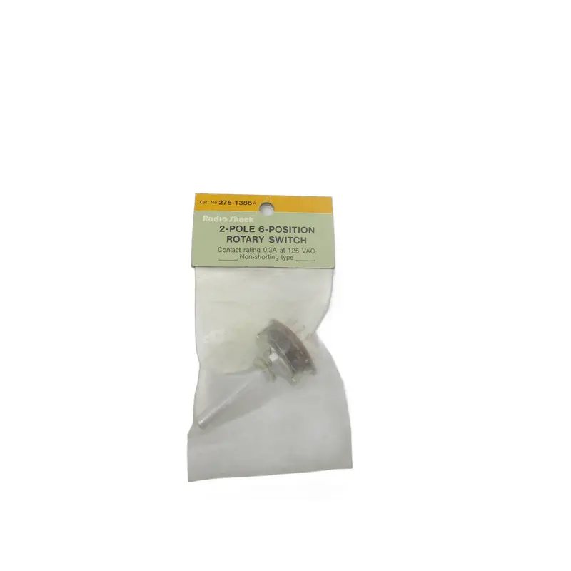 Radio Shack 275-1386A 125Vac 0.3A Nsmp 1