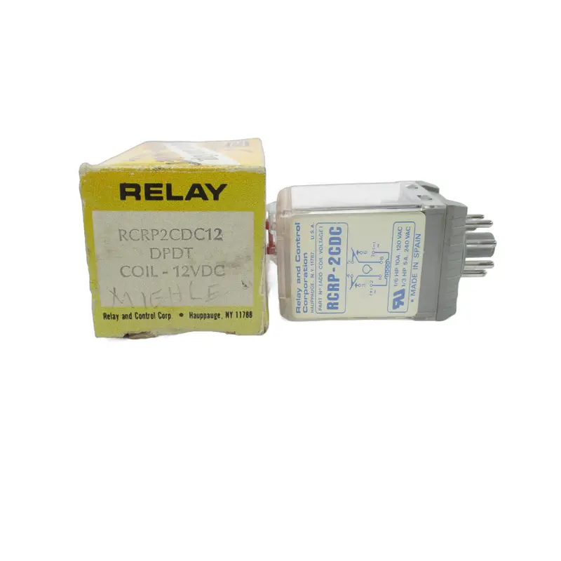 Relay And Control Rcrp2cdc12 12Vdc 10A Nsmp 1