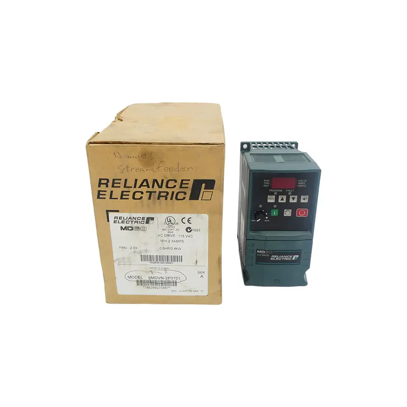 Reliance Electric 6Mdvn-2P3101 Ser. A F/W 2.03 90-132Vac 9.0A Nsmp 1