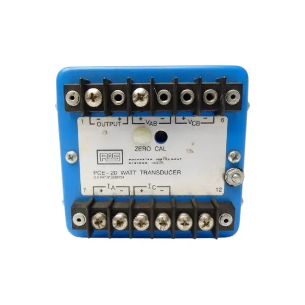 Ris Pce-20-P1-E1-C5-Xa-F60-W0-Z0-A2 0-150Vac 0-5A (As Is) Unmp 1