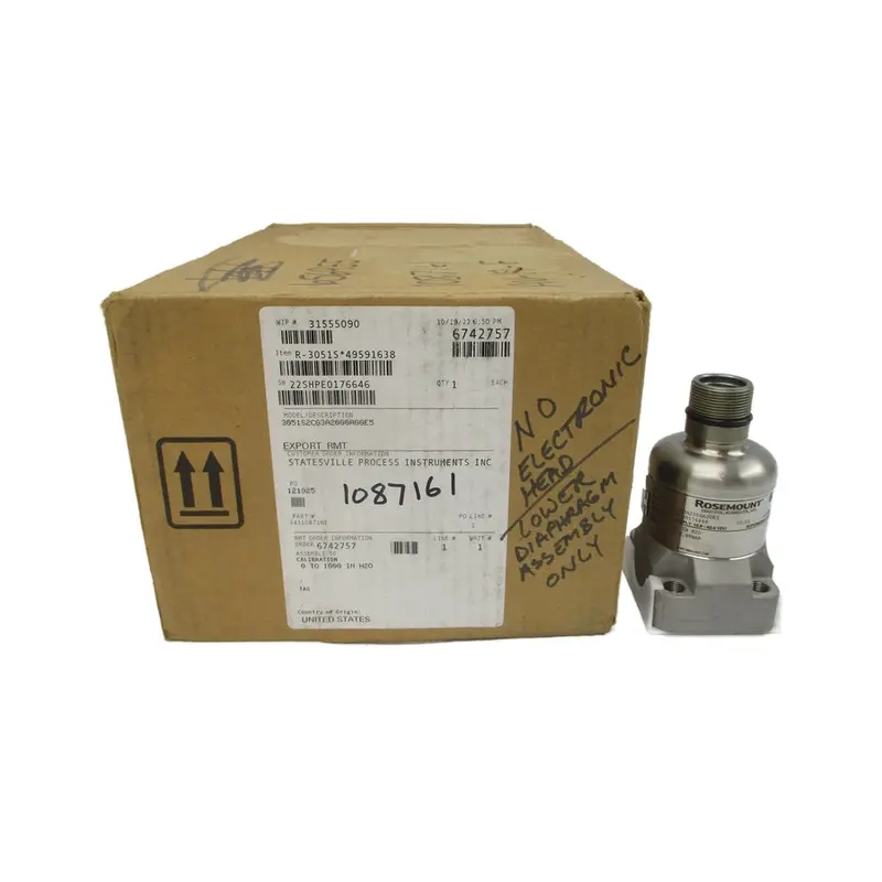 Rosemount 3051S2cg3a2000a00e5 10.5-42.4Vdc 36Psi (As Pictured) Nsmp 1