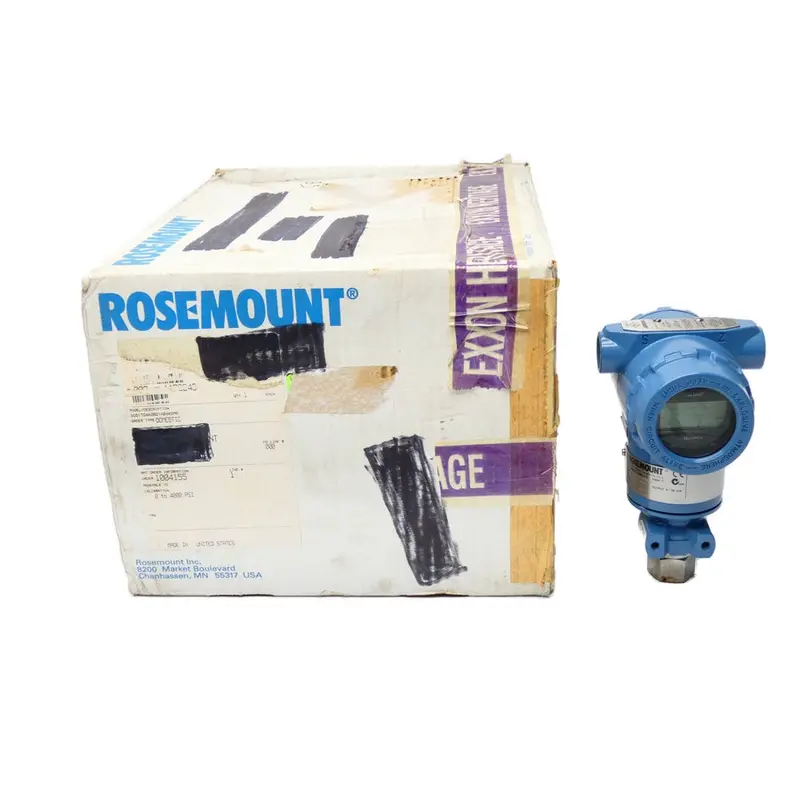 Rosemount 3051Tg4a2b21ab4k5m5 10.5-55Vdc 0-4000Psi Nsmp 1