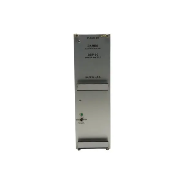 Sames Electrostatic, Inc. 63-0524-00 Bsp-60 (As Pictured) Unmp 1