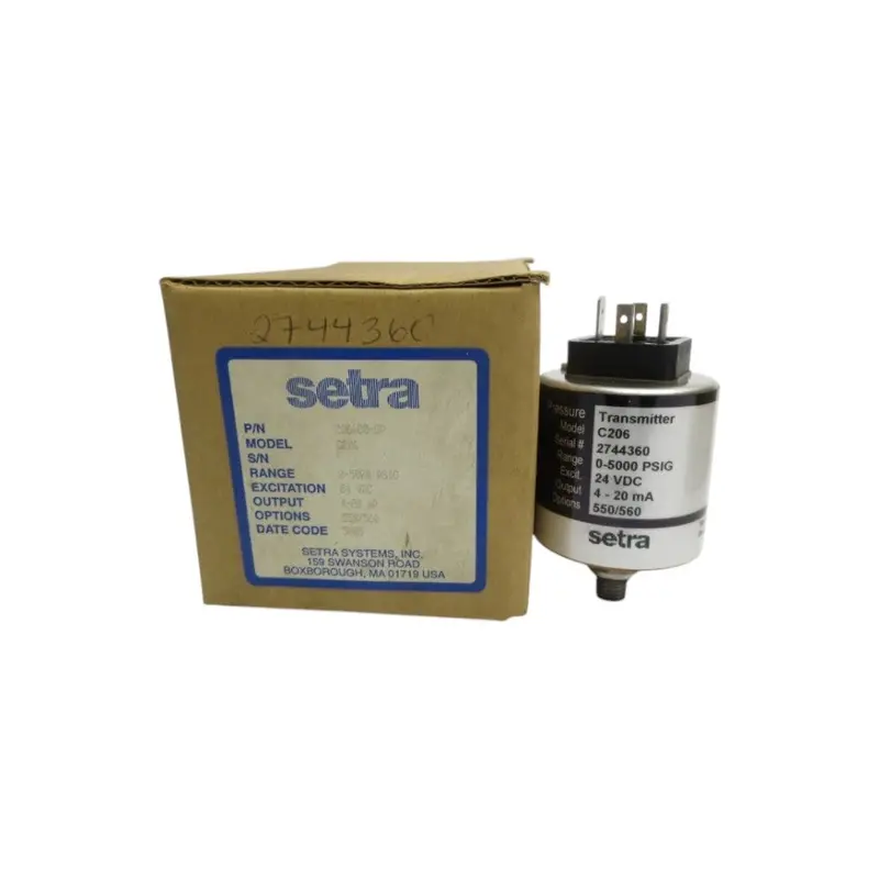 Setra 206120-Sp C206 24Vdc 0-5000Psi Nsmp 1