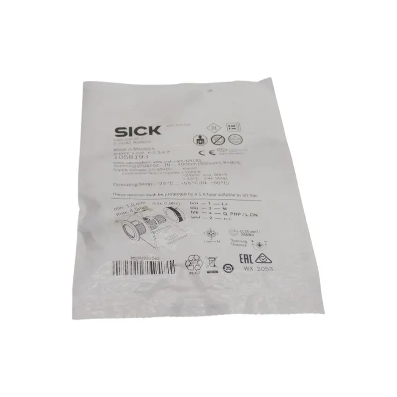 Sick Grte18s-P2347 1058193 10-30Vdc Nsmp 1