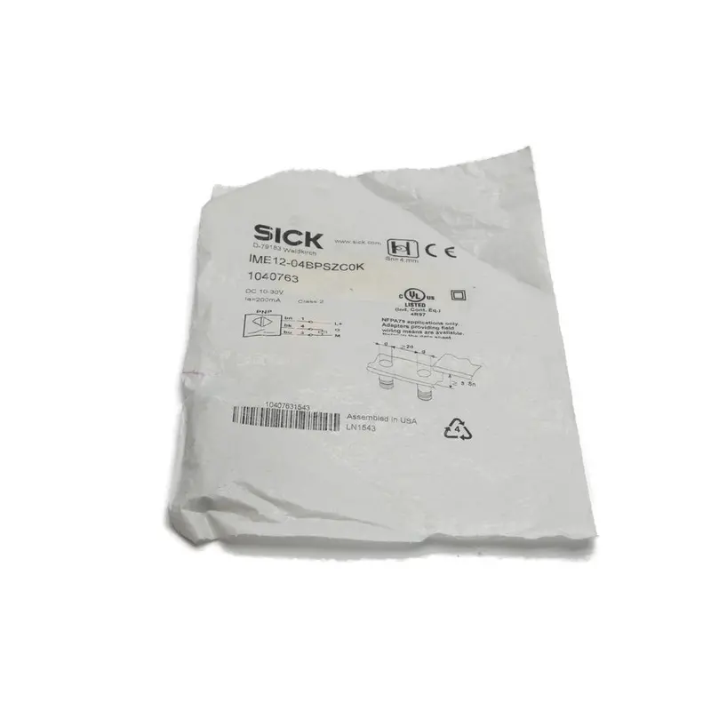 Sick Ime12-04Bpszc0k 1040763 10-30Vdc Nsmp 1