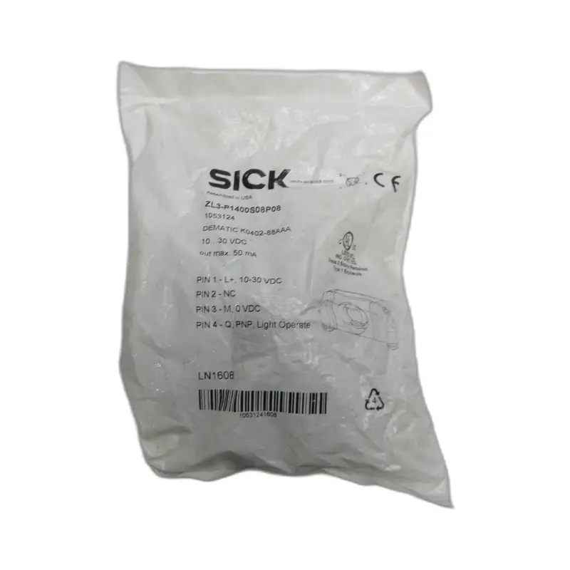 Sick Zl3-P1400s08p08 1053124 10-30Vdc Nsmp 1