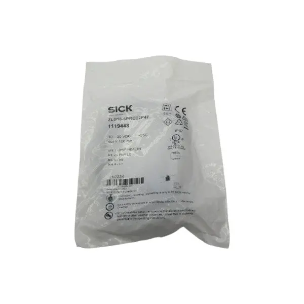 Sick Zld18-6Pree2p47 1119448 10-30Vdc Nsmp 1