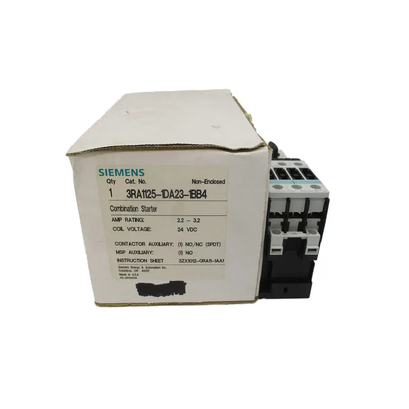 Siemens 3Ra1125-1Da23-1Bb4 24Vdc 2.2-3.2A Nsmp 1