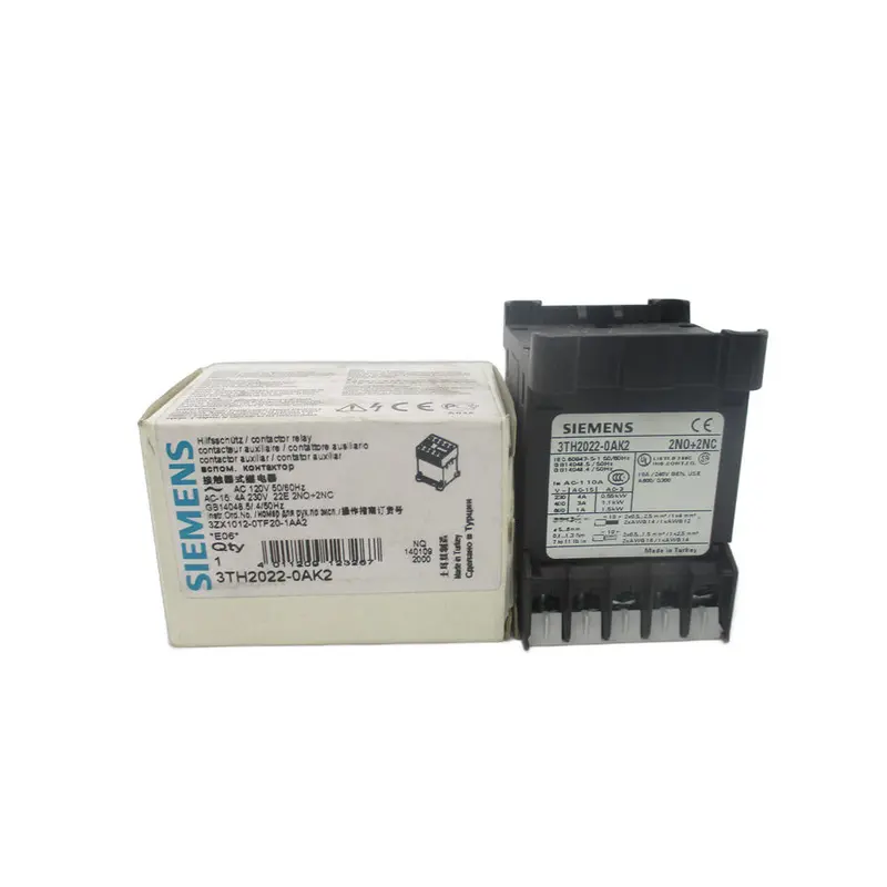 Siemens 3Th2022-0Ak2 120Vac 10A Nsmp 1