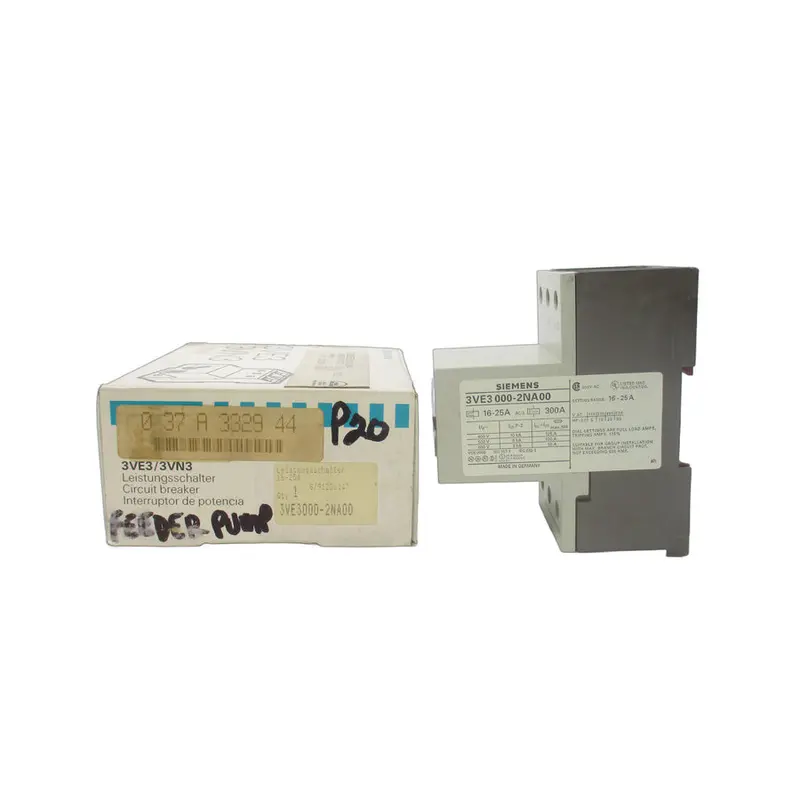 Siemens 3Ve3000-2Na00 600Vac 16-25A Nsmp 1