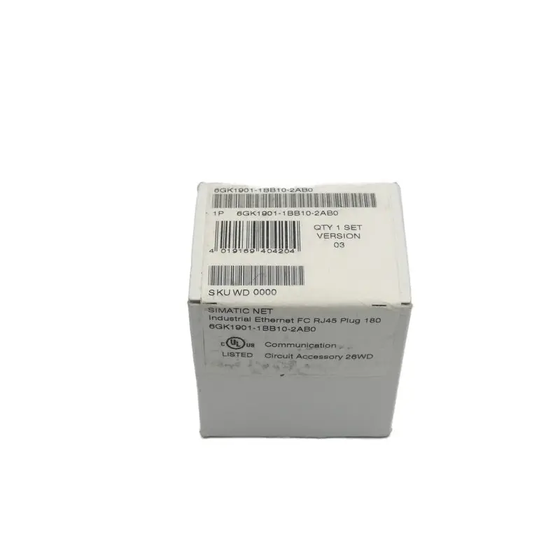 Siemens 6Gk1901-1Bb10-2Ab0 Ver. 03 (Pkg Of 10) Nsfs 1