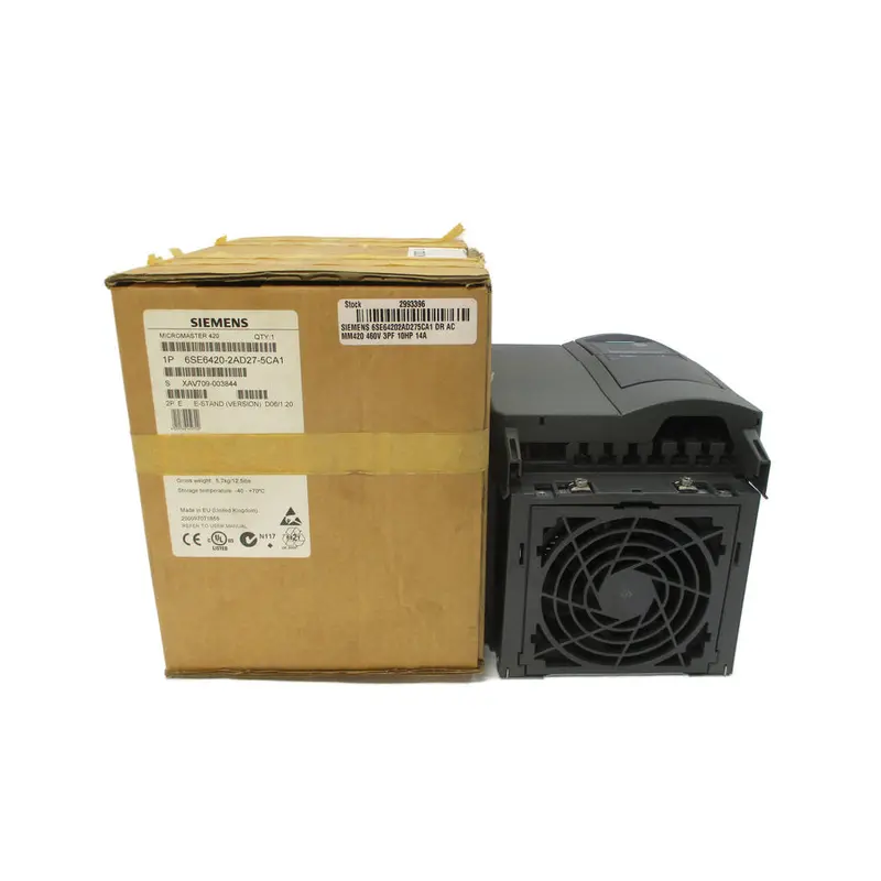 Siemens 6Se6420-2Ad27-5Ca1 380-480Vac 23.1A Nsmp 1