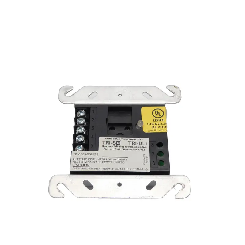 Siemens Building Technologies Tri-S 500-896225 Unmp 1