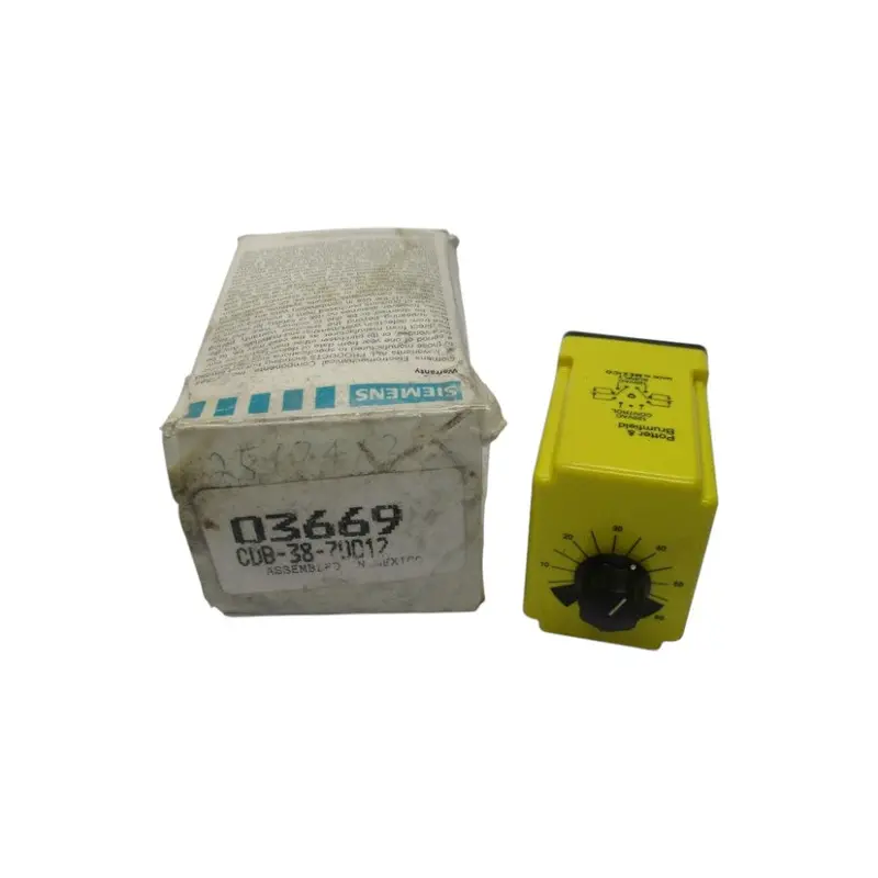 Siemens Cdb-38-70012 240Vac 10A 0.6-60S Nsmp 1
