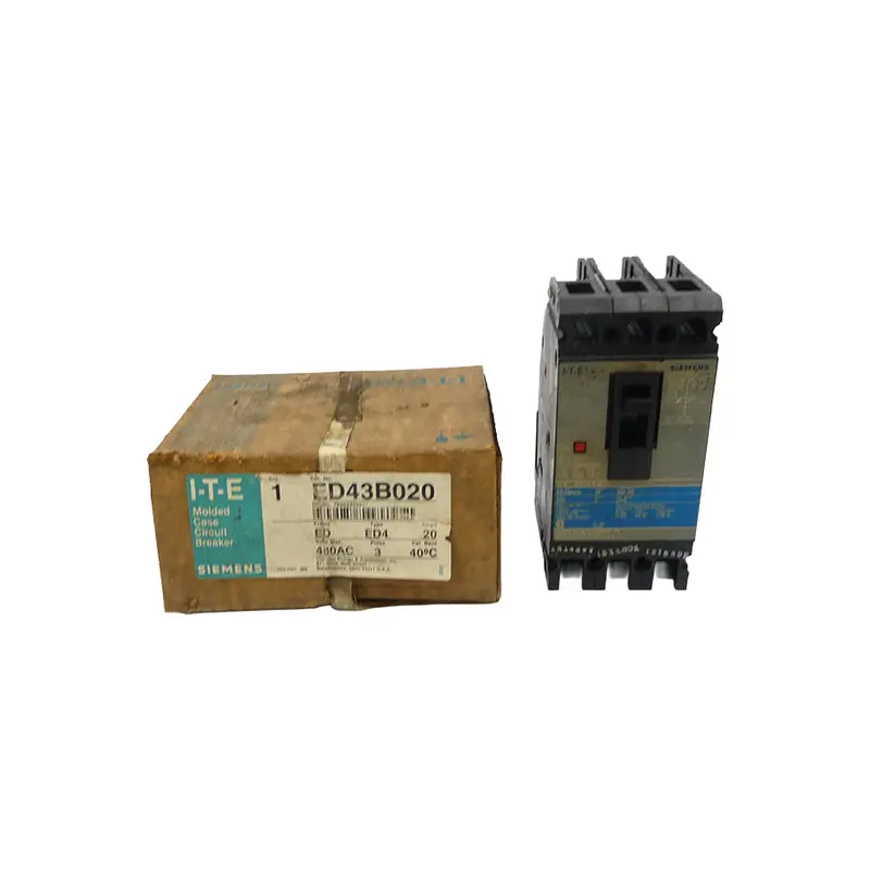 Siemens Ed43b020 480Vac 20A (As Pictured) Unmp 1