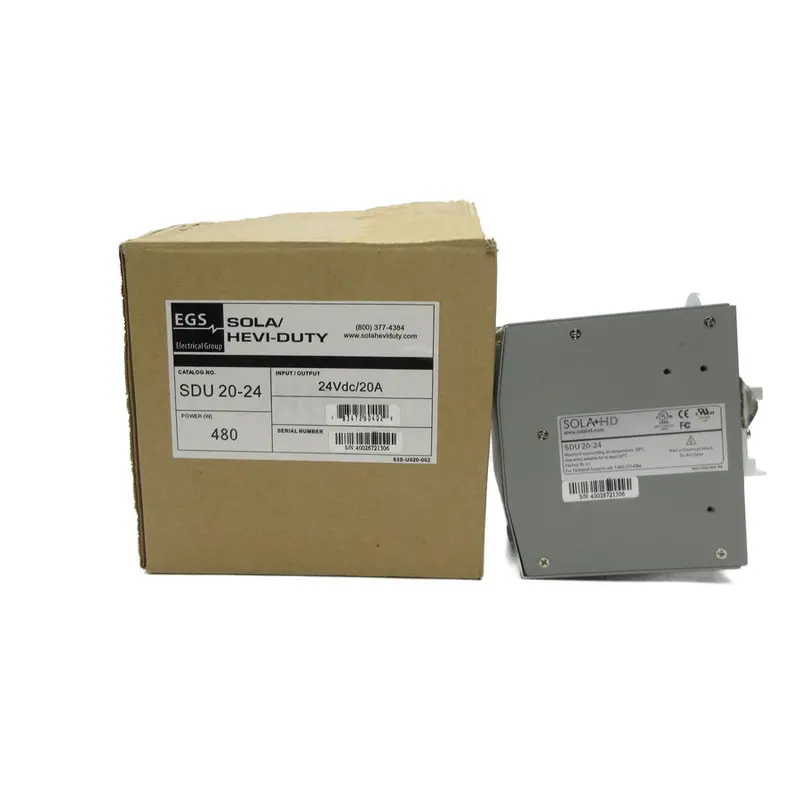 Sola Sdu20-24 24Vdc 20A Nsmp 1