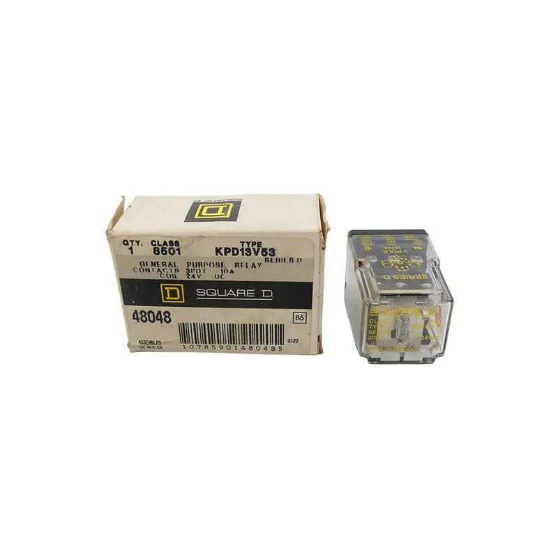 Square D 8501Kpd13v53 Ser. D 24Vdc 10A Nsmp 1
