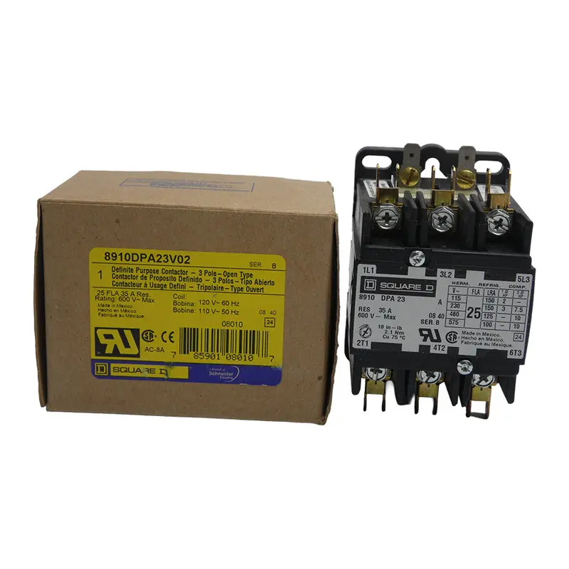 Square D 8910Dpa23v02 Ser. B 110/120V 25A Nsmp 1